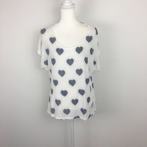 Love J USA Blouse size XL color cream.